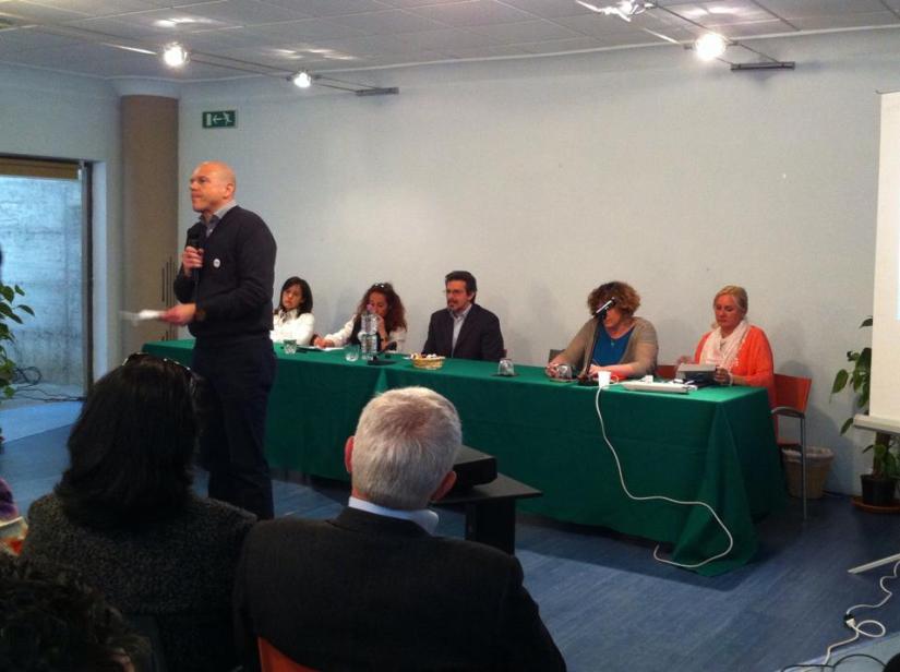 Il candidato sindaco M5S Roberto del Galgani si presenta alla sala